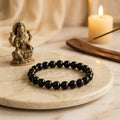 Black Tourmaline Bracelet by Daevik - LAB Certified